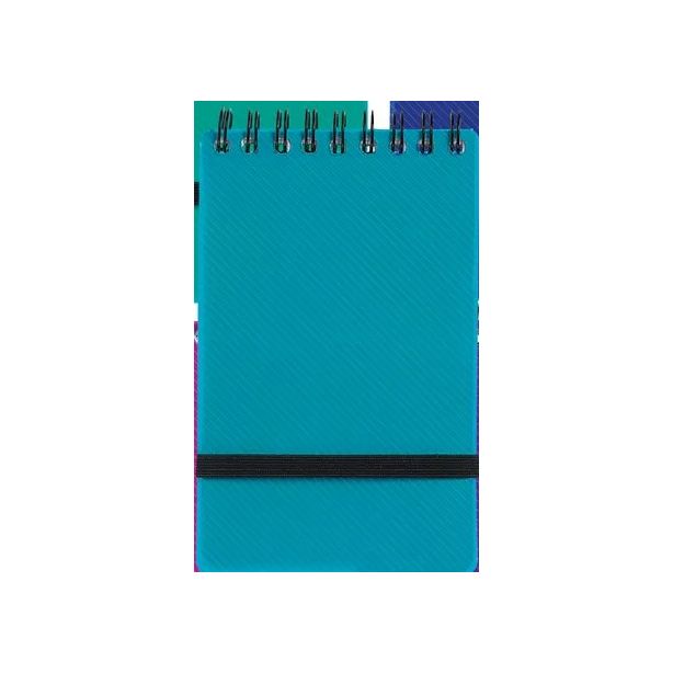 Snopake 127 x 76mm NoteGuard Hardback Notebook Turquoise