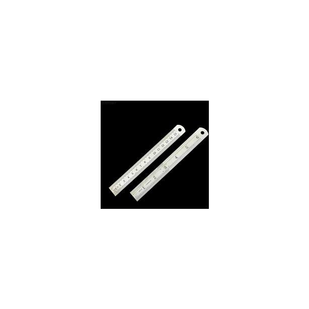 Linex Stainless Steel Ruler Length:15cm Width:15mm