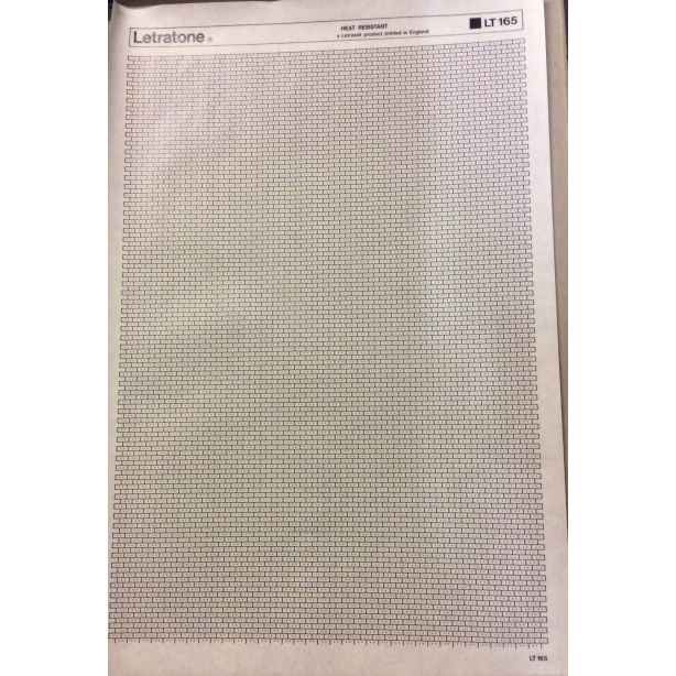 Letraset Letratone 165