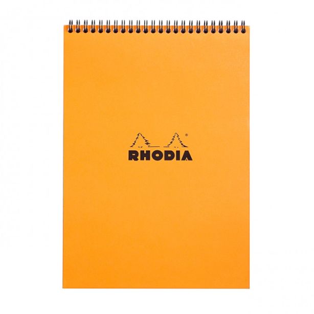 Rhodia Polypropylene Spiral Bound Note Pad A5, Pack of 5 