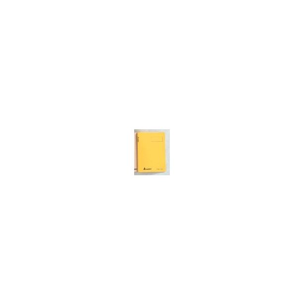 Ashley Flat Bar File, Foolscap,Yellow