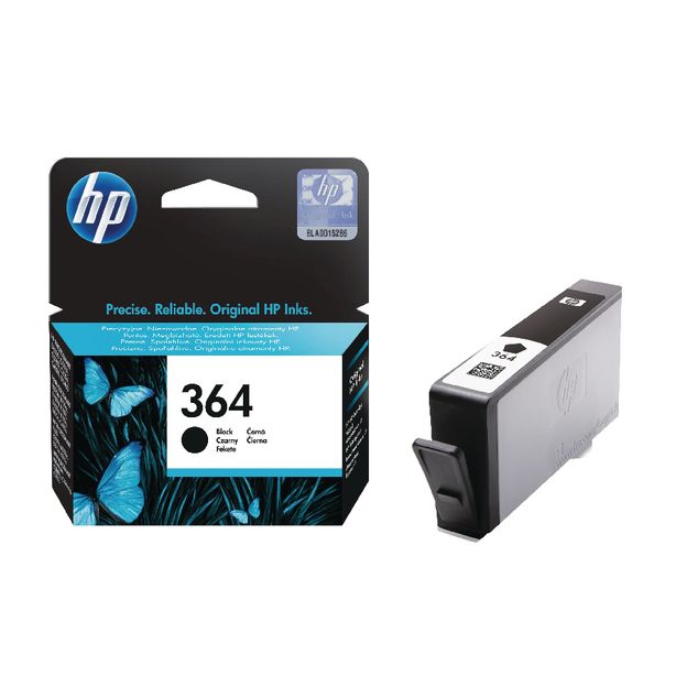 Hewlett Packard Inkjet Cartridge 364 Black