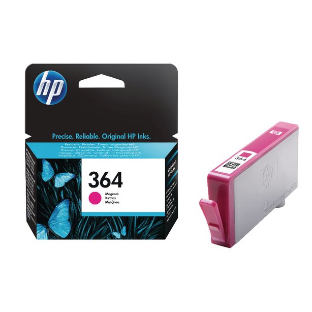 Hewlett Packard Inkjet Cartridge No 364 Magenta