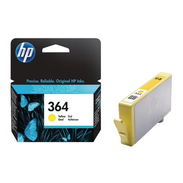 Hewlett Packard Inkjet Cartridge No 364 Yellow