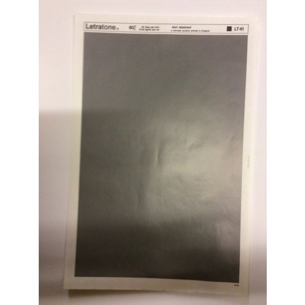 Letraset Letratone 41 60% 55 lines per inch 21.50 lines per cm