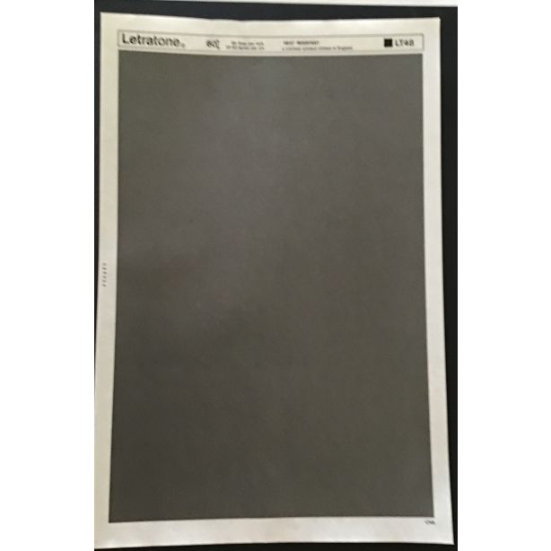 Letraset Letratone 48 60% 60 lines per inch 23.50 lines per cm