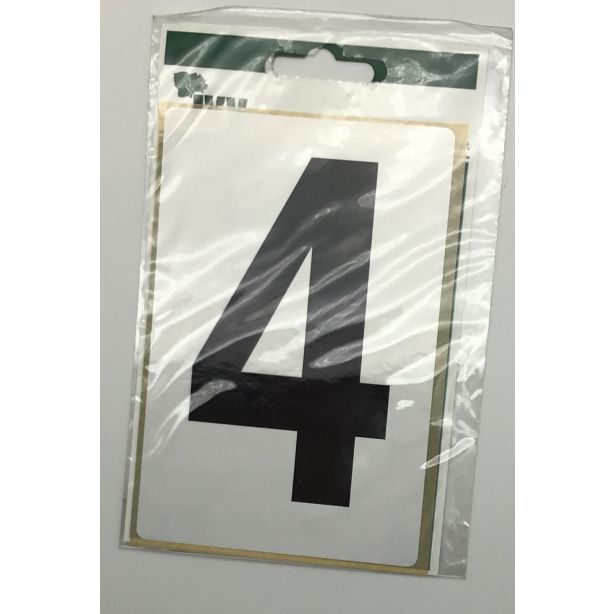 Ivy Wheelie Bin Adhesive Label No: 4 Size 120 x 80mm 1 sheet