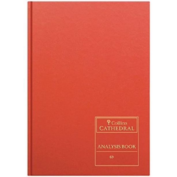 Cathedral Analysis Book 96 Pages Red 69/5.1
