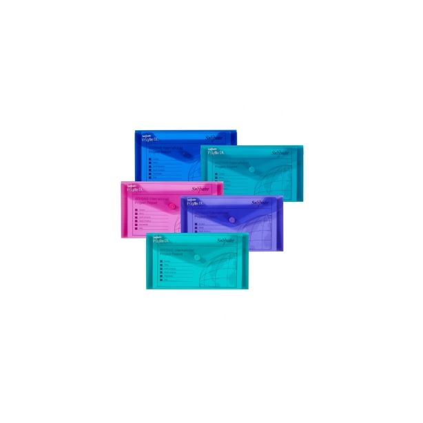 Snopake Polyfiles Electra Assorted, A4(330x225mm), Pack of 5
