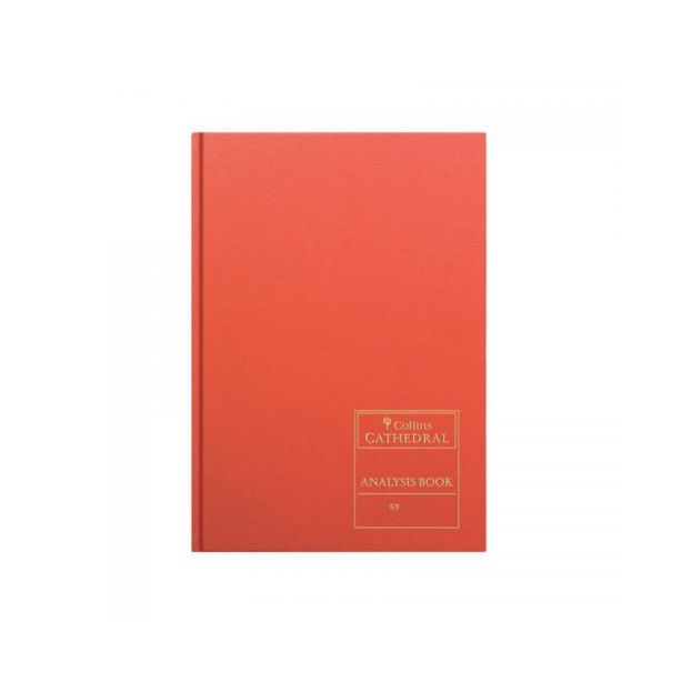 Cathedral Analysis Book 96 Pages Red 69/6.1