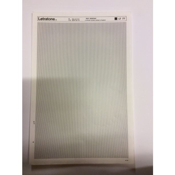 Letraset Letratone 77