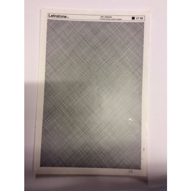 Letraset Letratone 92