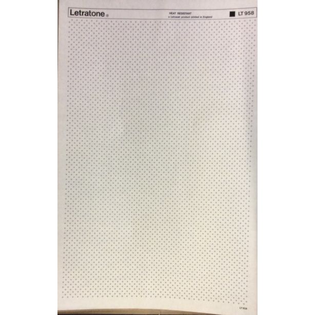 Letraset Letratone 958