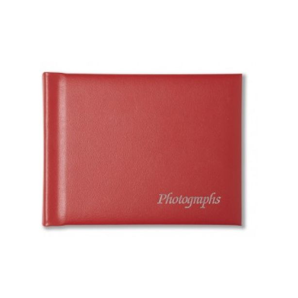 Tuscana Grain Leather Photograph Album 152x203mm, Red