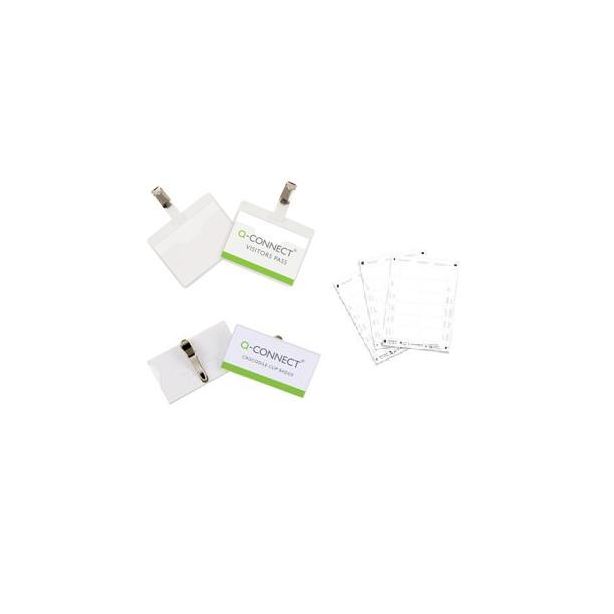 Q Connect Visitor and Security Badges
