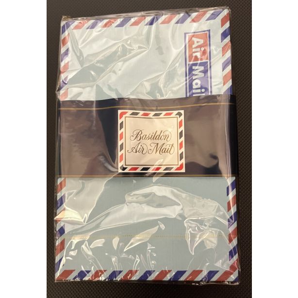 Basildon Bond Blue Air Mail Envelopes 145 x 95mm (Size 2 Standard) Gummed Pack of 20 