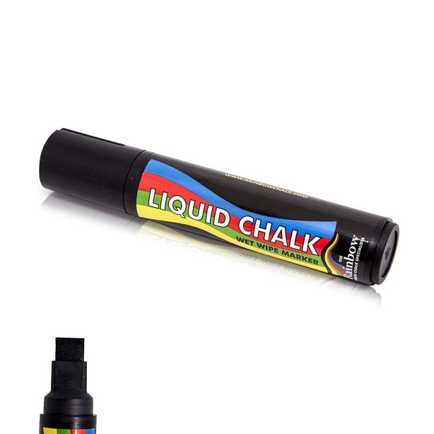 Rainbow Liquid Chalk 15mm Broad- Black