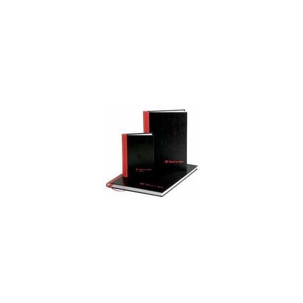 Black N Red Casebound Manuscript Books