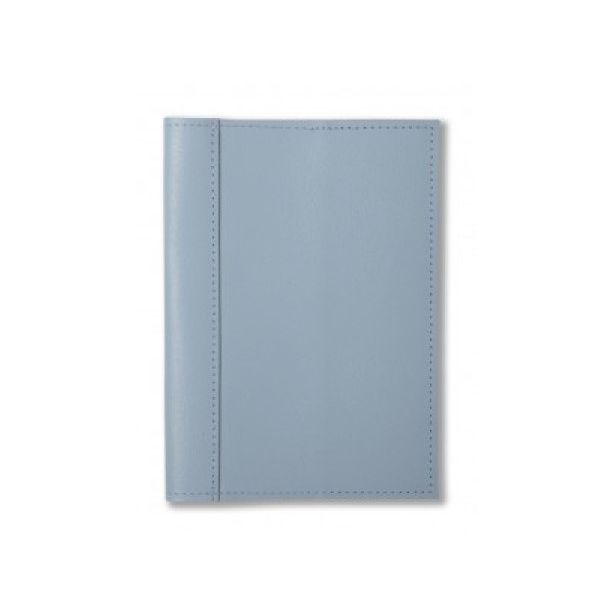 Tuscana Grain Leather A5 Diary Cover, Pale Blue
