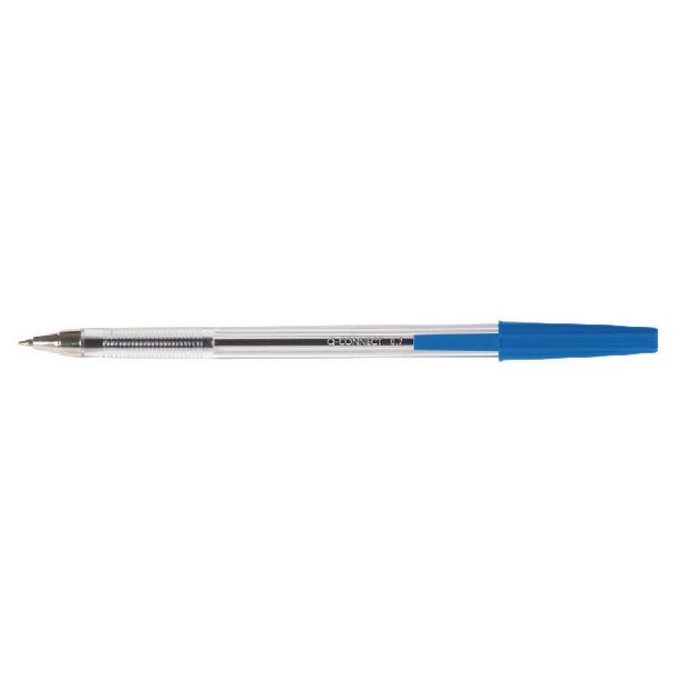 Q Connect Ballpoint Pen, Medium, Blue