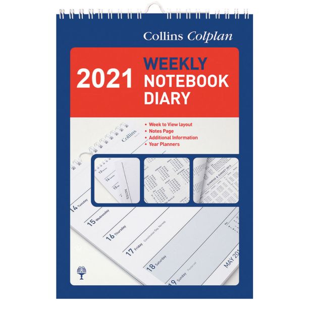 Collins Weekly Notebook Diary 2022