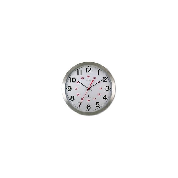 Acctim Century Radio Controlled Aluminium Wall Clock