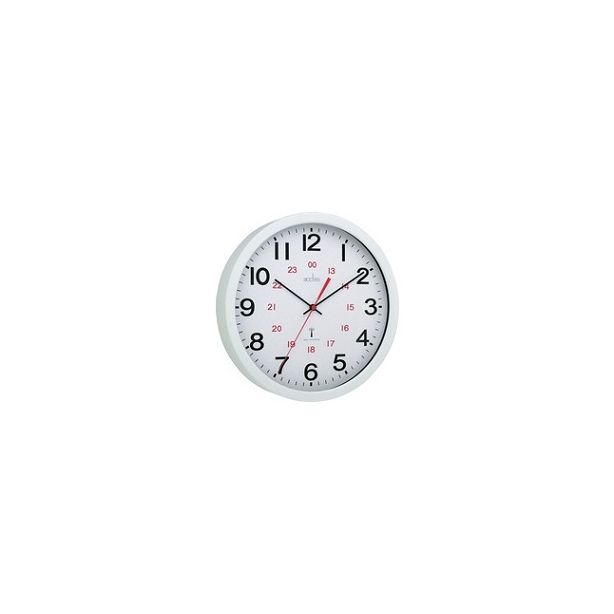 Acctim Controller Radio Controlled Metal Wall Clock