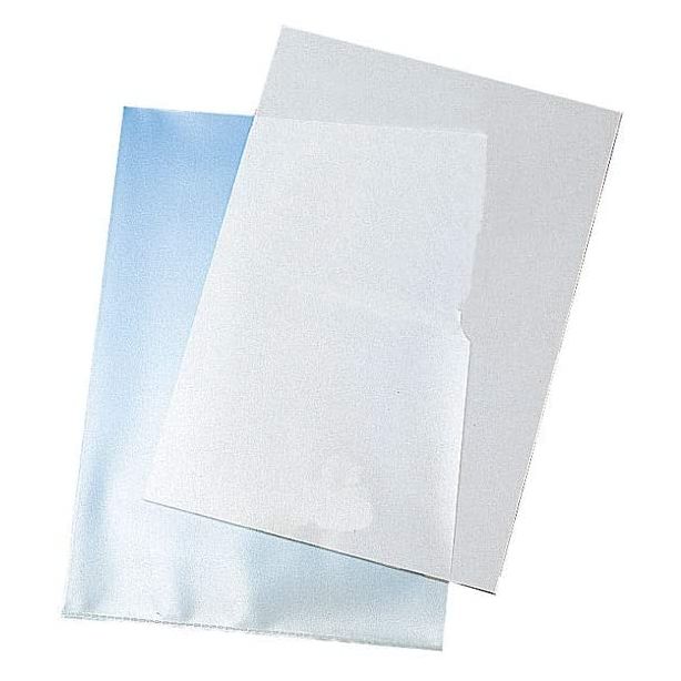 Q Connect Cut Flush Folder, A4, Clear