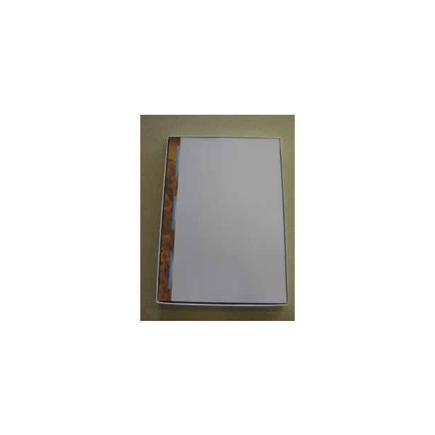 Decadry A4 Burwalnut Border Paper, 95gsm, Pack of 25