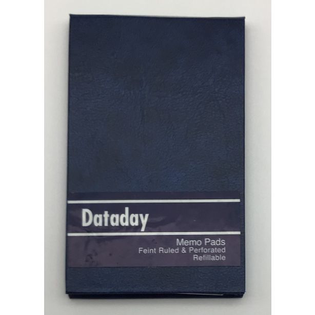 Dataday Memo Pad No 2 (108x69mm) Blue