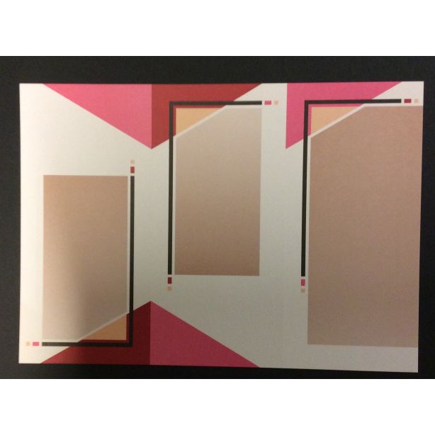 Decadry 3 fold copycard A4 Wide Angle 135gsm Pack of 25