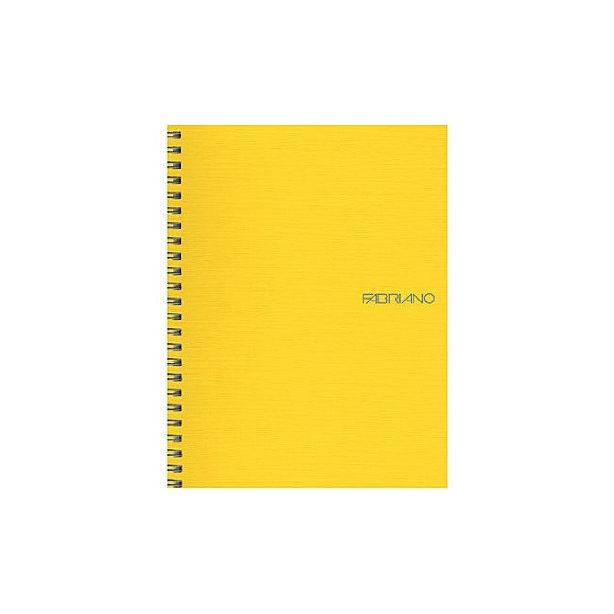 Fabriano Yellow Wiro Bound Notebook, 297 x 230mm,  A4 Plus