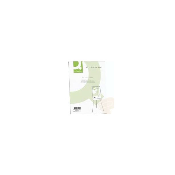 Q Connect A1 Flipchart Pad. Plain