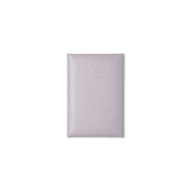 Tuscana Grain Leather Five Year Diary