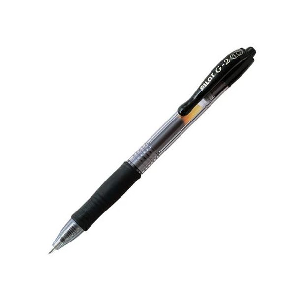Pilot G2 1.0mm Broad Tip Retractable Rollerball Pen Black Ink