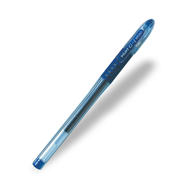 Pilot G1 Grip BLGP-G1-10 Broad Nib 1.0mm Gel Ink Rollerball Pen Blue