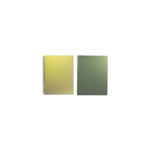Ivy A4 Wiro Bound Sketch Book, Metallic Green Cover