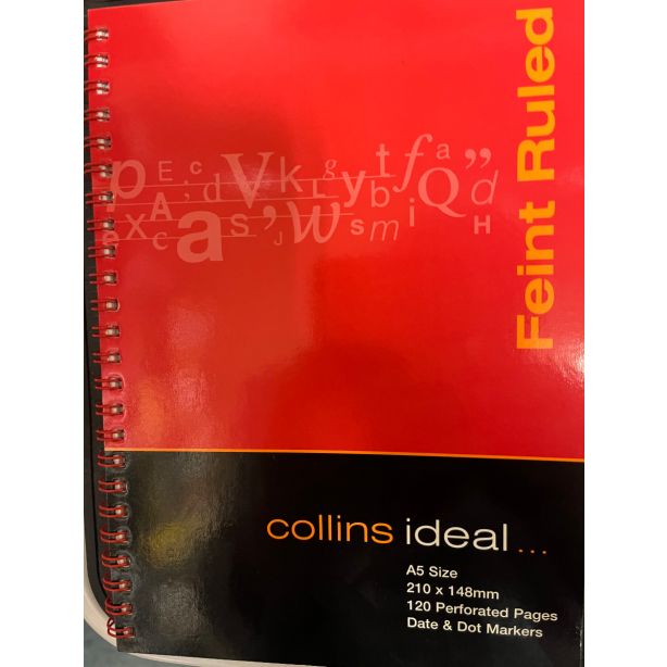 Ideal Wiro Book A5 Feint Notebook 768