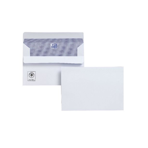 C6 White Wallet Envelopes 110gsm Self Seal, Pack of 500