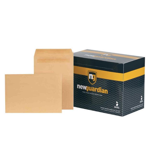 C4 Manilla Pocket Envelopes 90gsm Self Seal, Pack of 250
