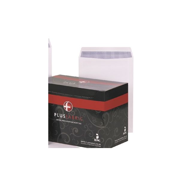 C4 White Pocket Envelopes 120gsm Self Seal,  Pack of 250