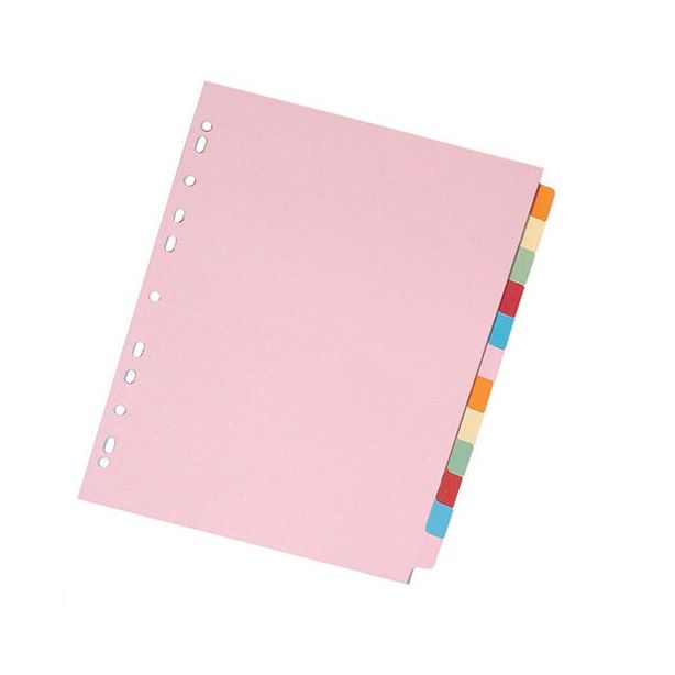 Q Connect Subject Dividers, A4, 12 Part, Each