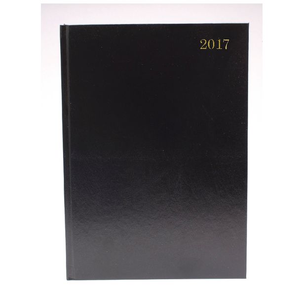 Q Connect Desk Diary. A5. Week to View. Burgundy. 2020