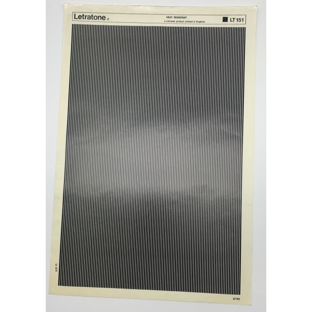 Letraset Letratone 151