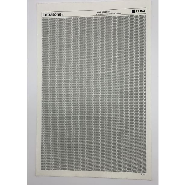 Letraset Letratone 153
