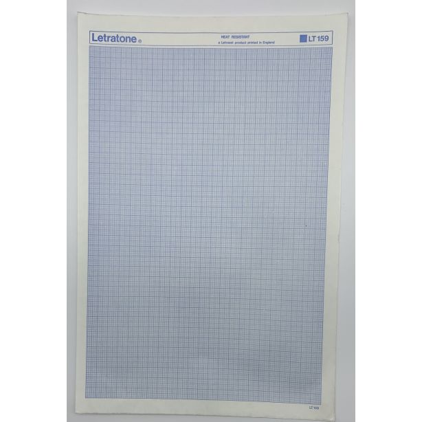 Letraset Letratone 159, Blue