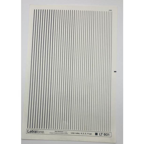 Letraset Letratone 801