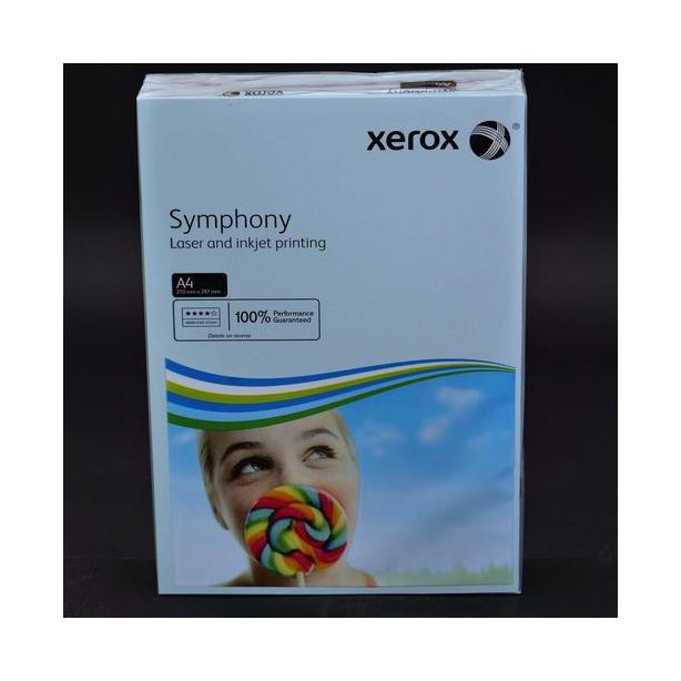 Xerox Symphony Paper A4 80gsm Medium Tints Mid Blue Pack of 500 sheets