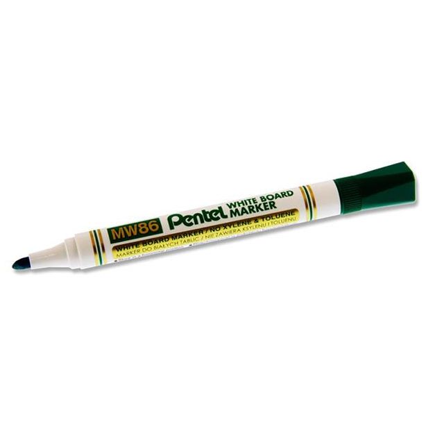 Pentel Chisel Point White Board Marker, Blue