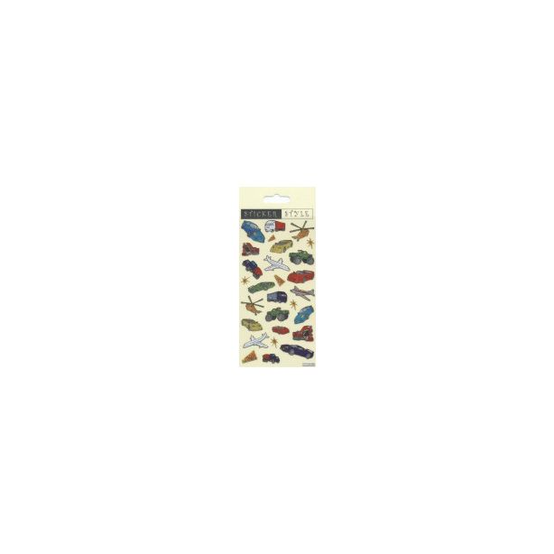 Paper Projects Stickers. Cars and Planes